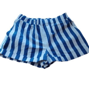 FOREVER 21 shorts. Cinched waist.Size small. Great stripes. Nautical!